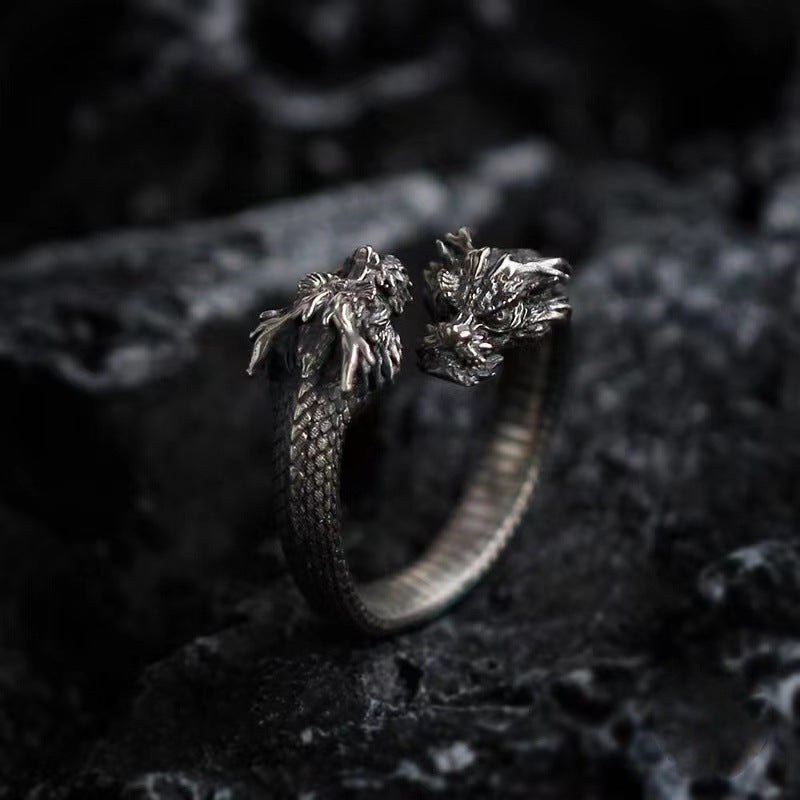 Double Dragon Ring