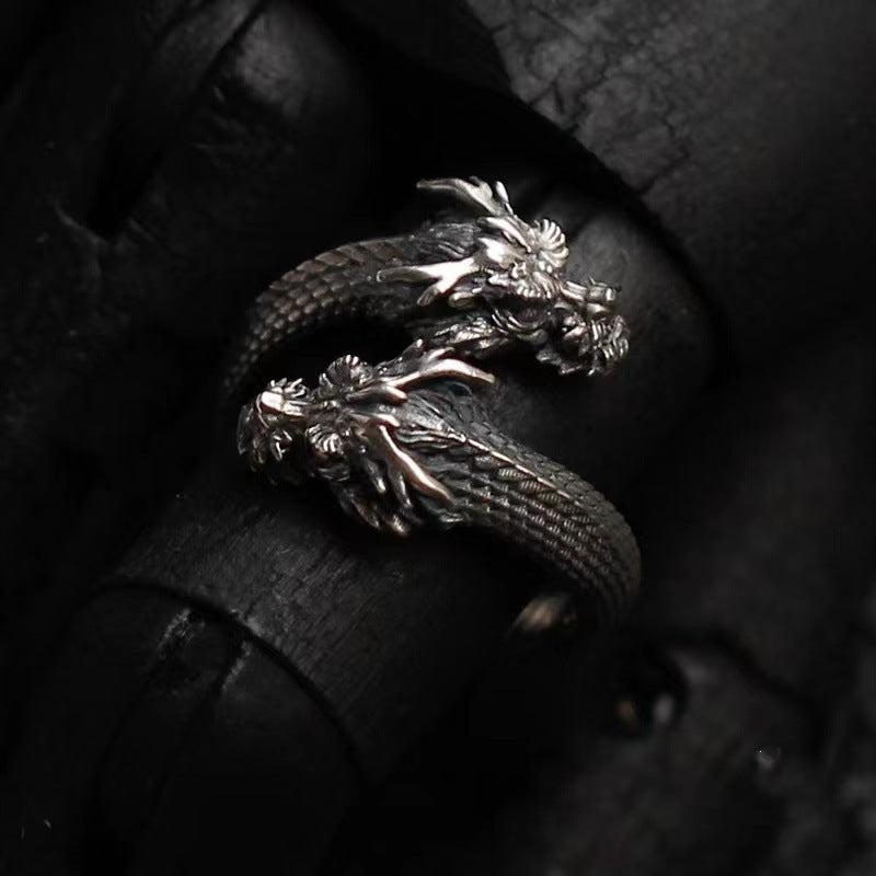 Double Dragon Ring