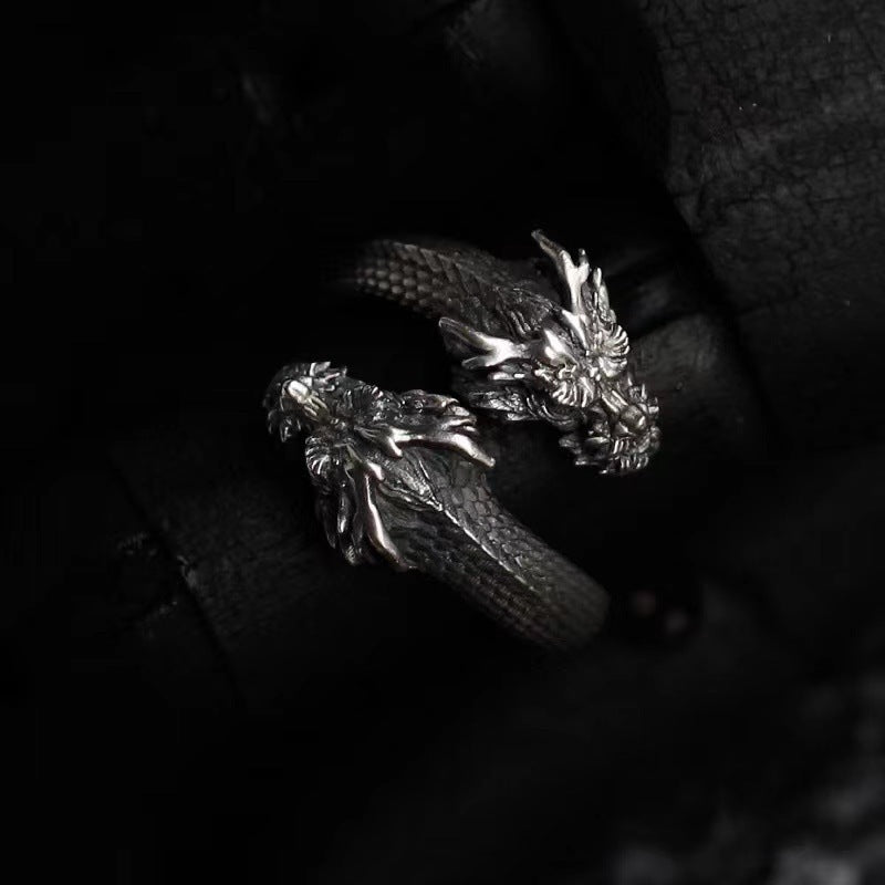 Double Dragon Ring