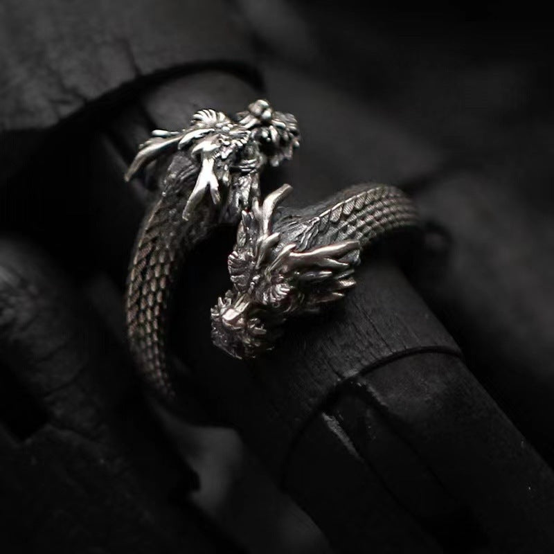 Double Dragon Ring