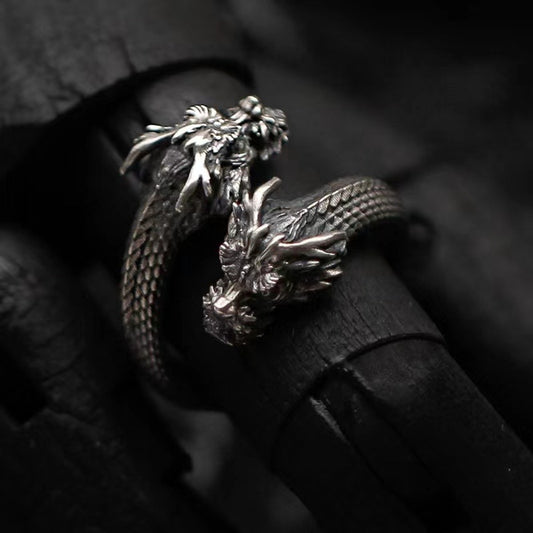 Double Dragon Ring